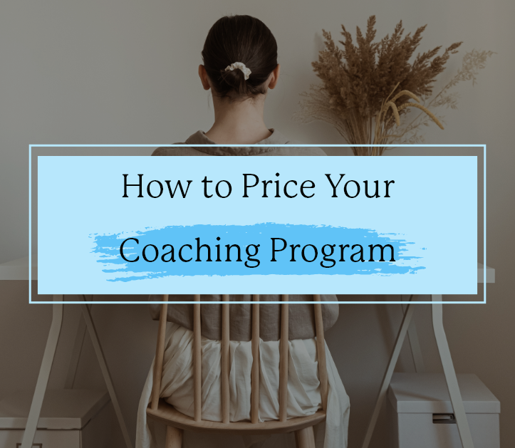 How to Price Your Coaching Program